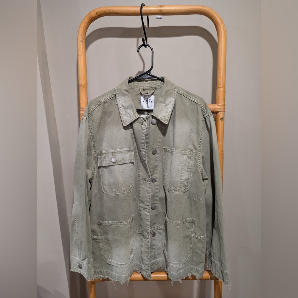 Zara Olive Green Jacket